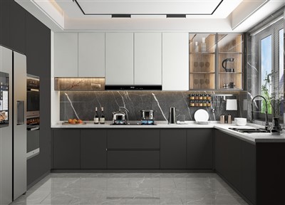 Köksskåp i laminat