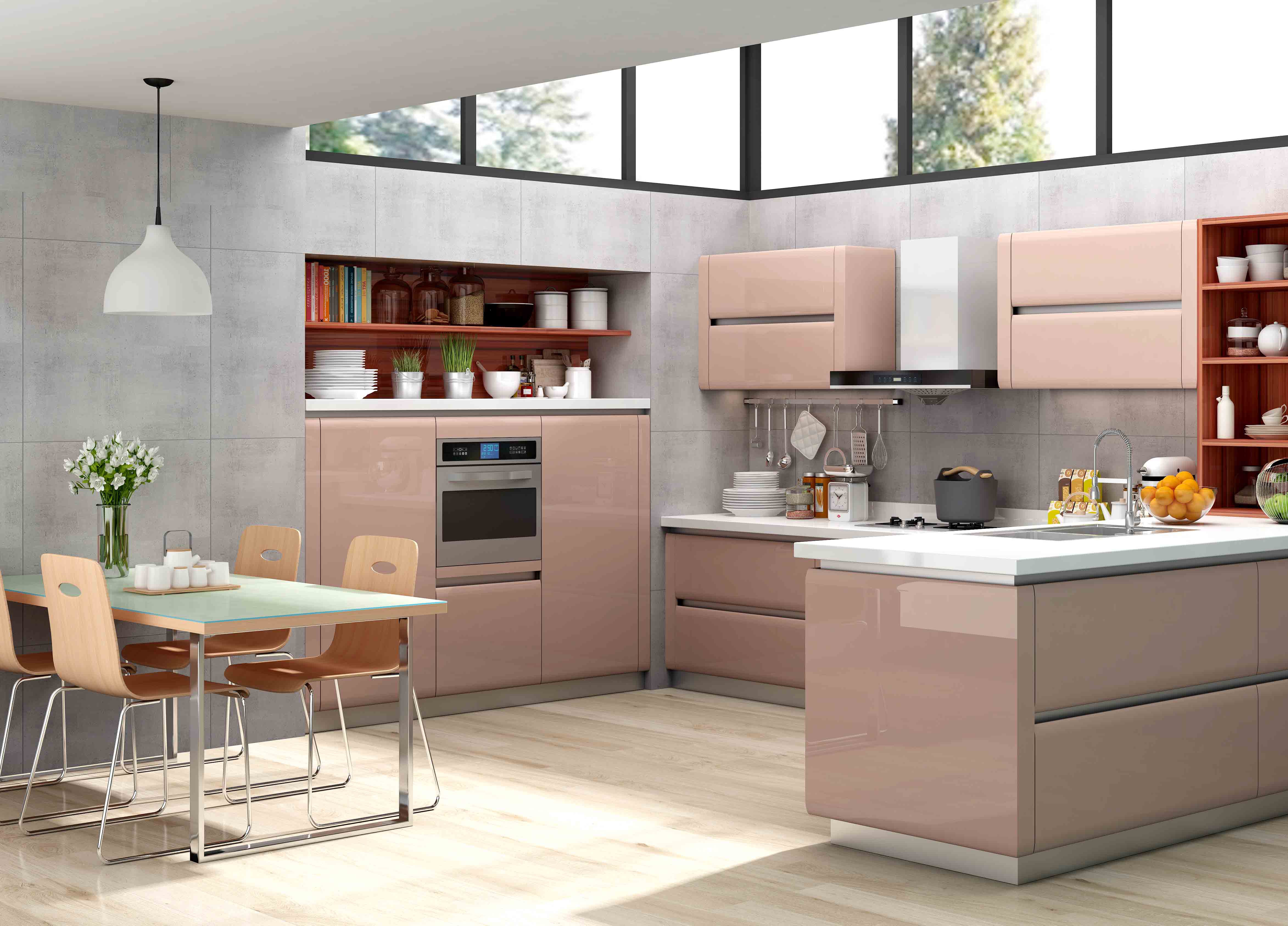 Vackra idéer för köksfärgfärger