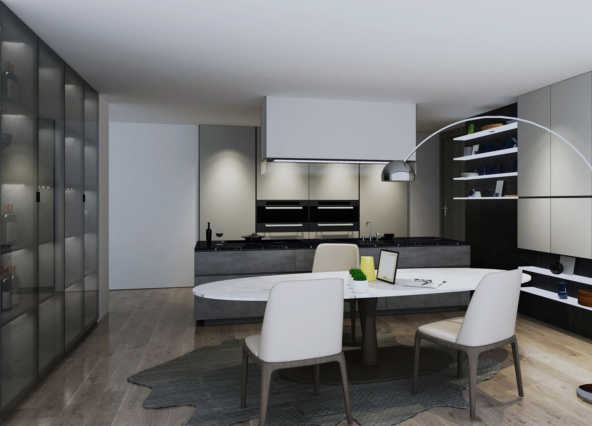 Ny Melamine Kitchen Cabinet Series