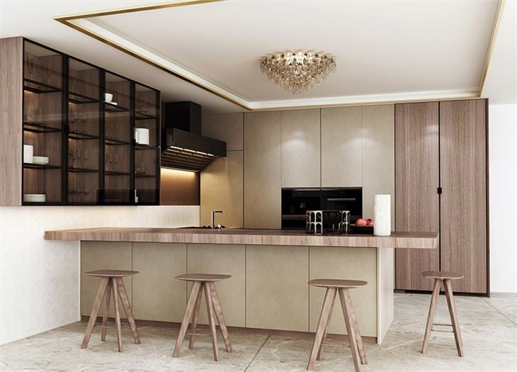 Moderna Slab köksskåp