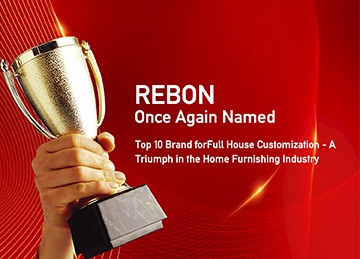 REBON utsågs återigen till de 10 bästa varumärkena för anpassning av kåk